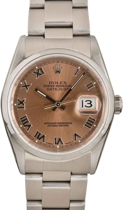 Rolex Datejust Stainless Watch 16200