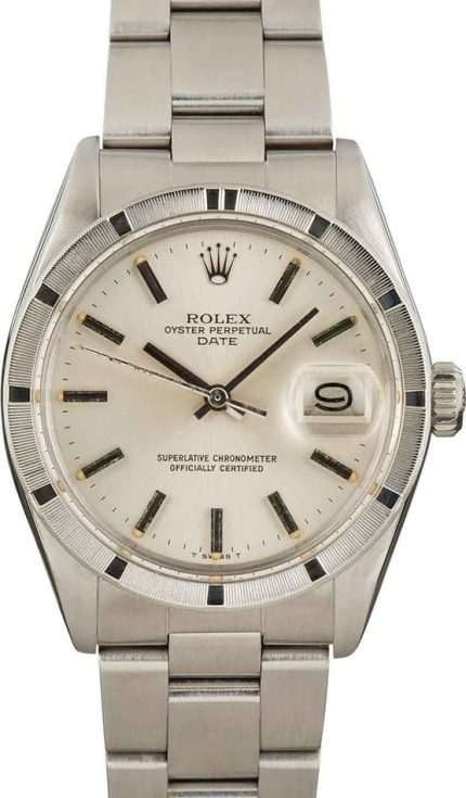 Rolex Date 1501 Silver