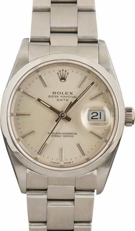 Rolex Date Steel Oyster 15200