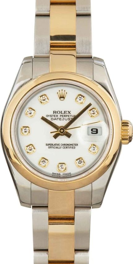 Used Ladies Rolex Datejust 179163