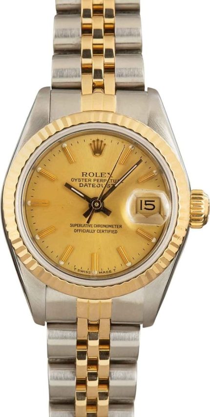 Ladies Rolex Datejust 69173 Two Tone