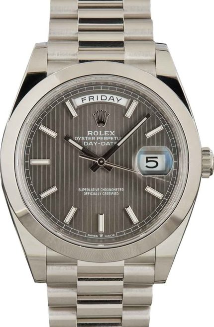 Rolex Day-Date 40 Ref 228206 Platinum