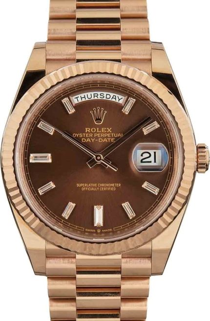 Pre-Owned Rolex Day-Date 40 Ref 228235