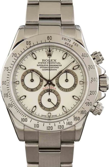 Rolex Daytona 116520 White Dial