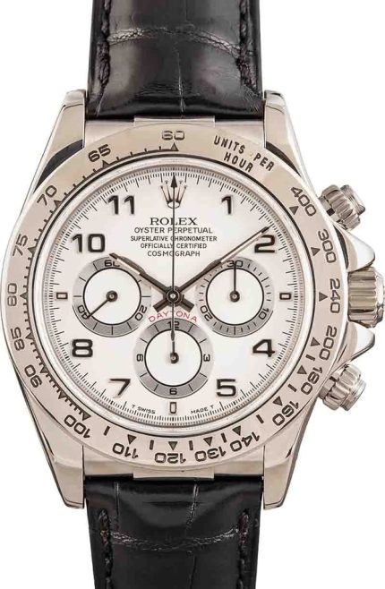 Rolex Daytona 16519 White Arabic Dial