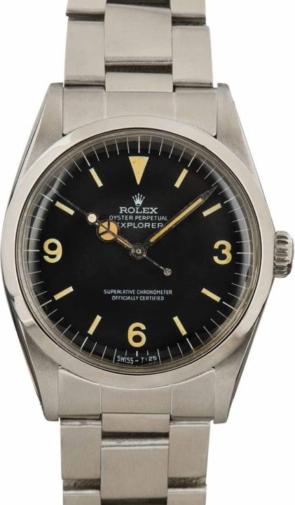 Vintage Rolex Explorer 1016 Black