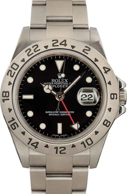 Rolex Explorer II 16570 Black Dial Watch