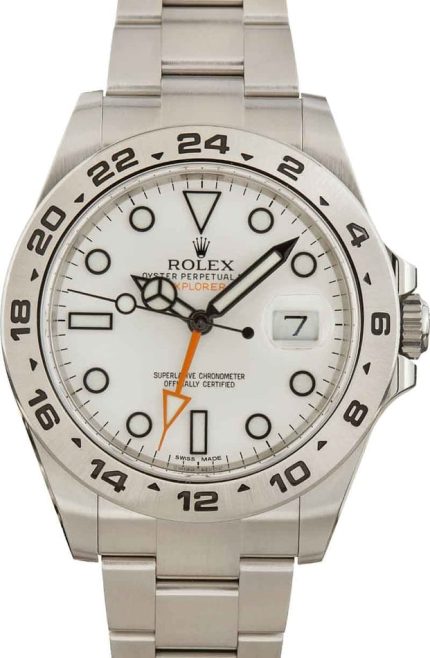 Rolex Explorer II 216570 White 42MM