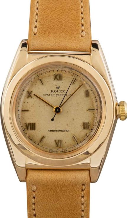 Vintage Rolex Oyster Perpetual 3131 Bubbleback