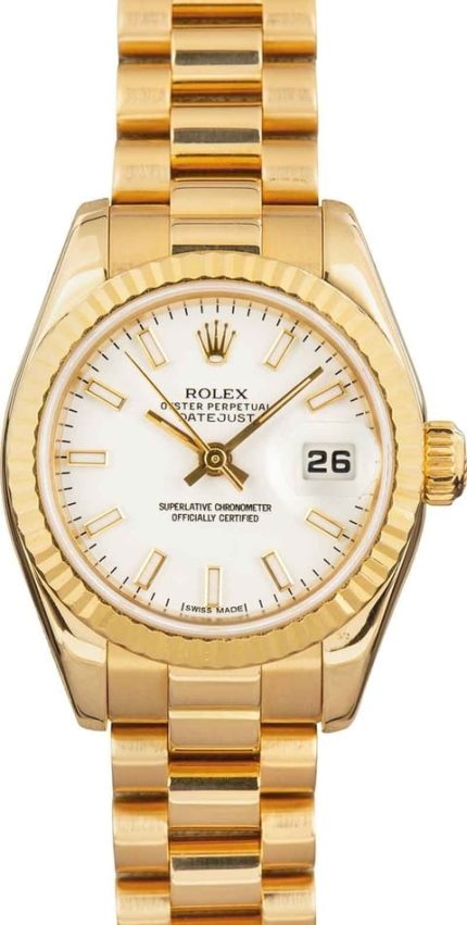 Ladies Rolex President 179178