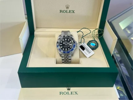 ROLEX GMT-MASTER II 126710 BLNR BATMAN JUBILEE NEVER WORN 2024