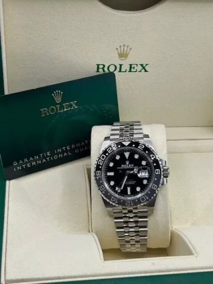Rolex GMT Master II Bruce Wayne Oyster Bracelet 126710GRNR Box & Papers 2024