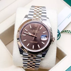 Rolex DateJust 41 126331 Chocolate Dial Jubilee 2023