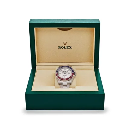 Mint Rolex Meteorite Pepsi GMT-Master II Meteorite White Gold 126719BLRO
