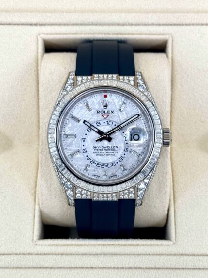 NEW 2023 Rolex Sky-Dweller Meteorite Diamond Watch 326259TBR