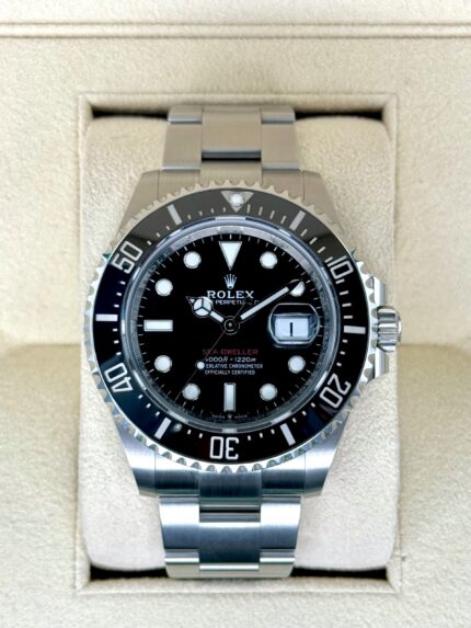 2022 Rolex Sea-Dweller 43mm 126600 Stainless Steel Black Dial