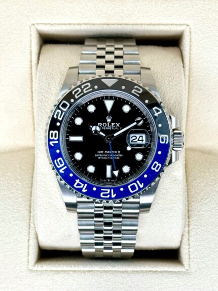 2022 Rolex GMT-Master II "Batgirl" 40mm 126710BLNR Jubilee Black Dial