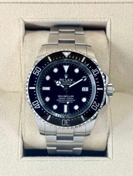 2023 Rolex Deepsea 44mm 136660 Stainless Steel Black Dial