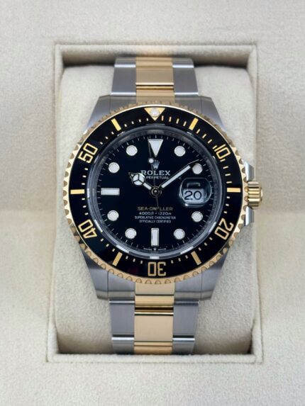 New 2024 Rolex Sea-Dweller 43mm 126603 Two-Tone Black Dial