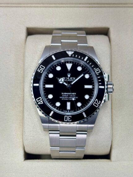 NEW 2025 Rolex Submariner 41mm 124060 Stainless Steel Black Dial