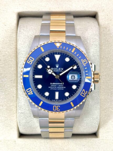 NEW 2025 Rolex Submariner "Bluesy" 41mm 126613LB Two-Tone Blue Dial
