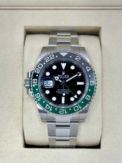 2026 Rolex GMT-Master II “Sprite” 40mm 126720VTNR-0001 Stainless Steel Oyster Bracelet Black Dial (Unworn)