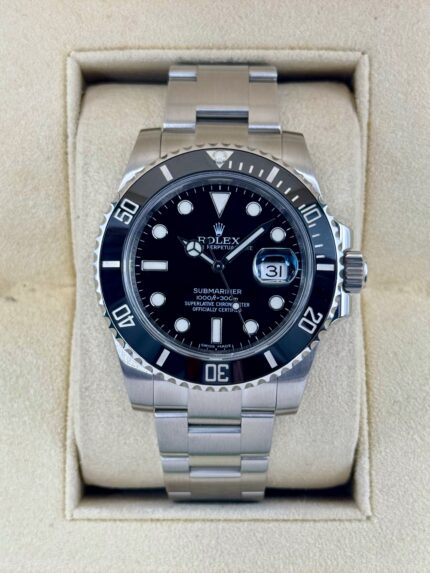 2015 Rolex Submariner 40mm 116610LN Stainless Steel Black Dial