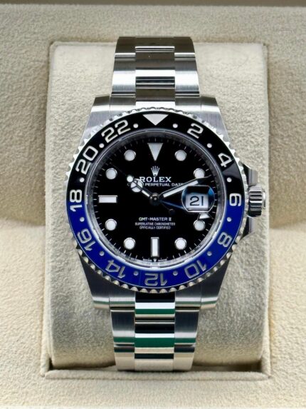 2023 Rolex GMT-Master II "Batman" 40mm 126710BLNR Oyster (Unworn)