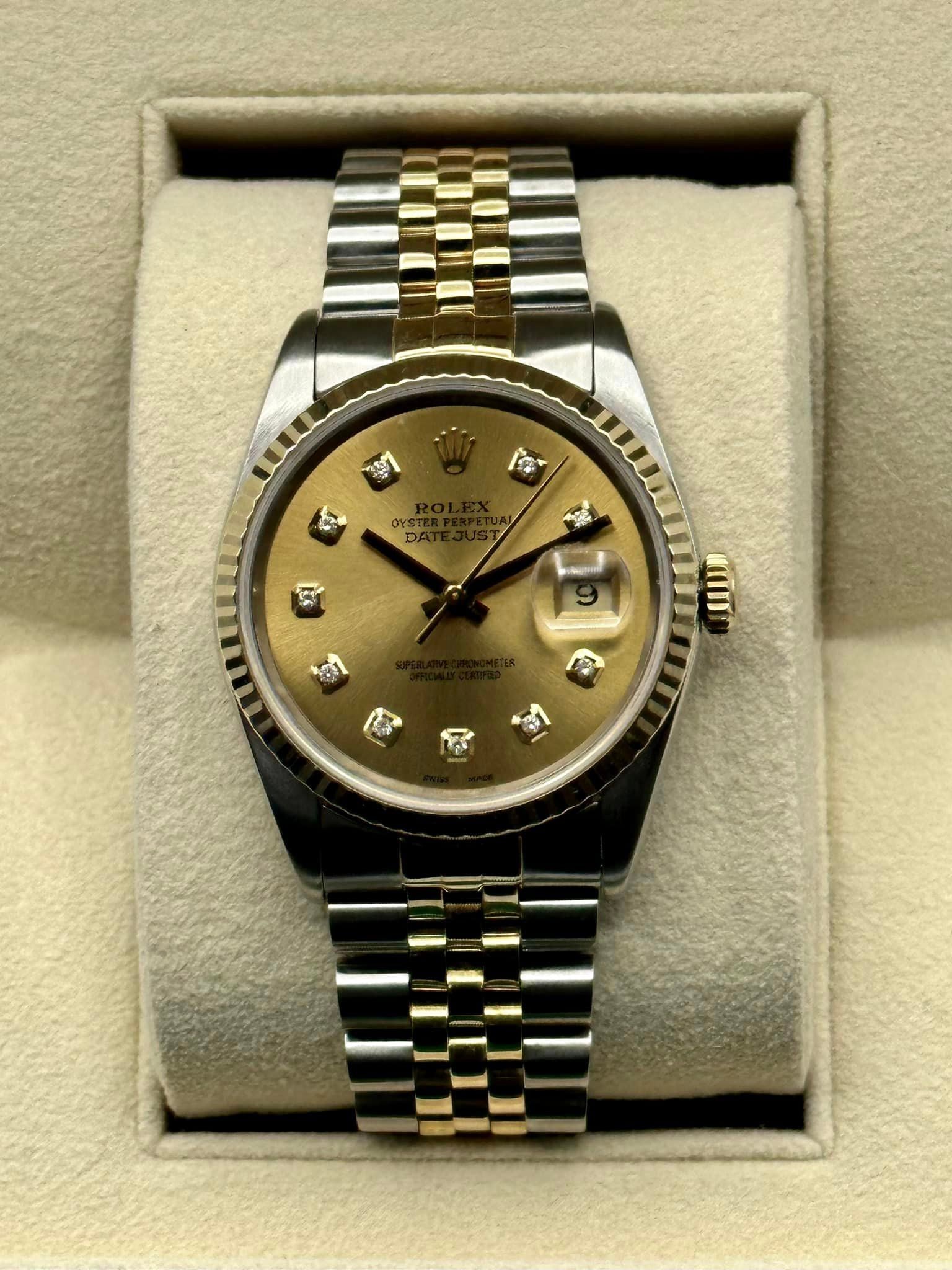 1_7a0b636c-e462-499a-8635-a2bb286e9b17.jpg Rolex Datejust 36mm 16233 Two-Tone Jubilee Champagne Diamond Dial