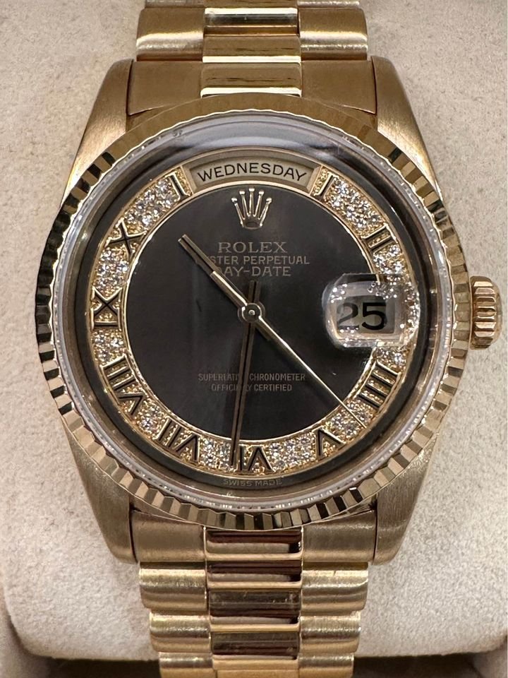 1_809cb303-ab46-4910-a119-52a2227323f7.jpg 1995 Rolex Day-Date 36mm 18238 Presidential Rare Myriad Dial