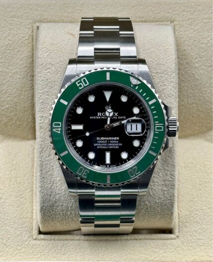 2023 Rolex Submariner "Starbucks" 41mm 126610LV Black Dial (Unworn)