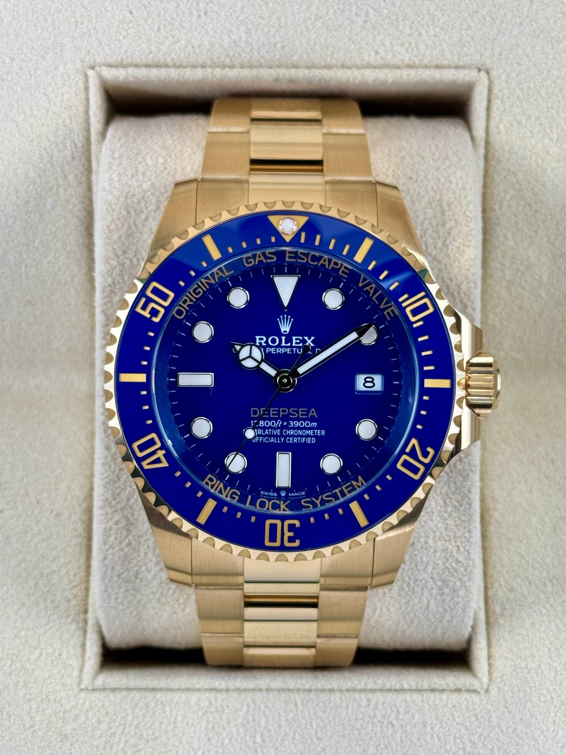 3107A3A9-951A-45B6-92A8-19CB404397C4.jpg 2024 Rolex Deepsea 44mm 136668LB 18K Yellow Gold Blue Dial (Unworn)