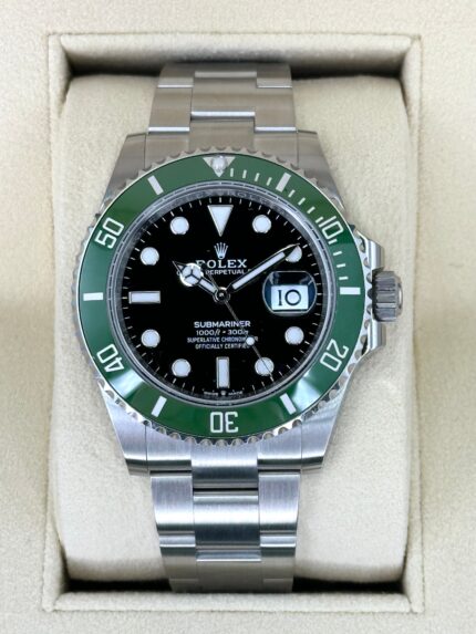 2024 Rolex Submariner "Starbucks" 41mm 126610LV Black Dial (Unworn)
