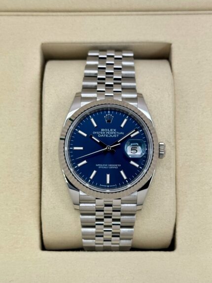 2025 Rolex Datejust 41mm 126334 Stainless Steel Jubilee Blue Dial (Unworn)