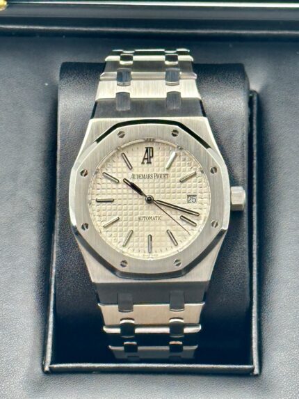 2011 Audemars Piguet 39mm 15300ST Royal Oak White Dial