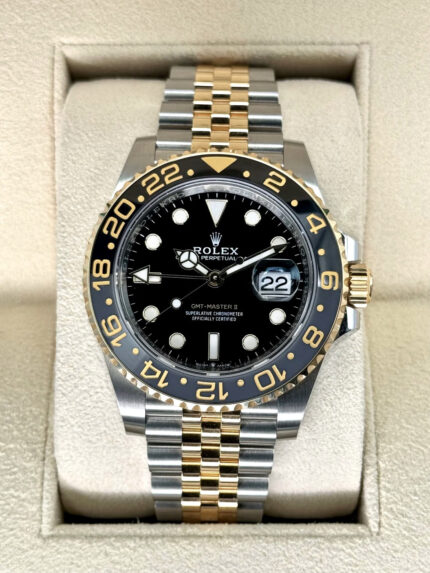 2024 Rolex GMT-Master II 40mm 126713GRNR Two-Tone Jubilee (Unworn)