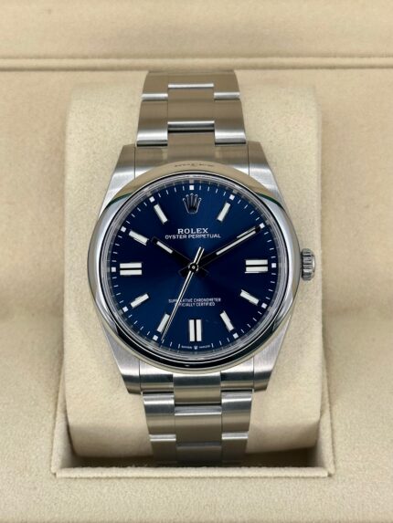 2024 Rolex Oyster Perpetual 41mm 124300 Blue Dial (Unworn)