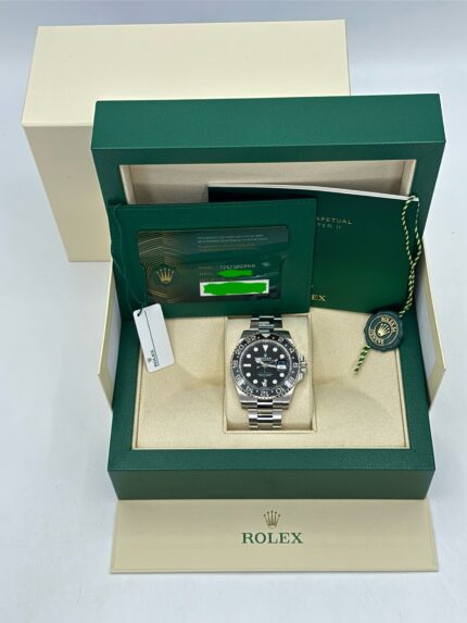 2024 Rolex GMT-Master II "Bruce Wayne" 40mm 126710GRNR Oyster (Unworn)