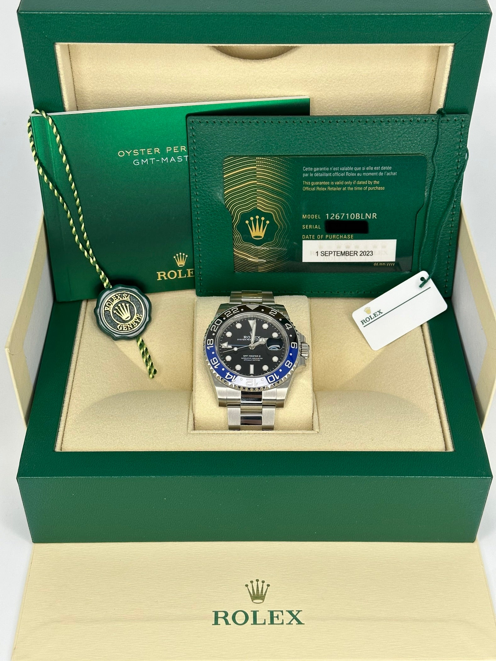 IMG-7300.jpg 2023 Rolex GMT-Master II "Batman" 40mm 126710BLNR Oyster (Unworn)
