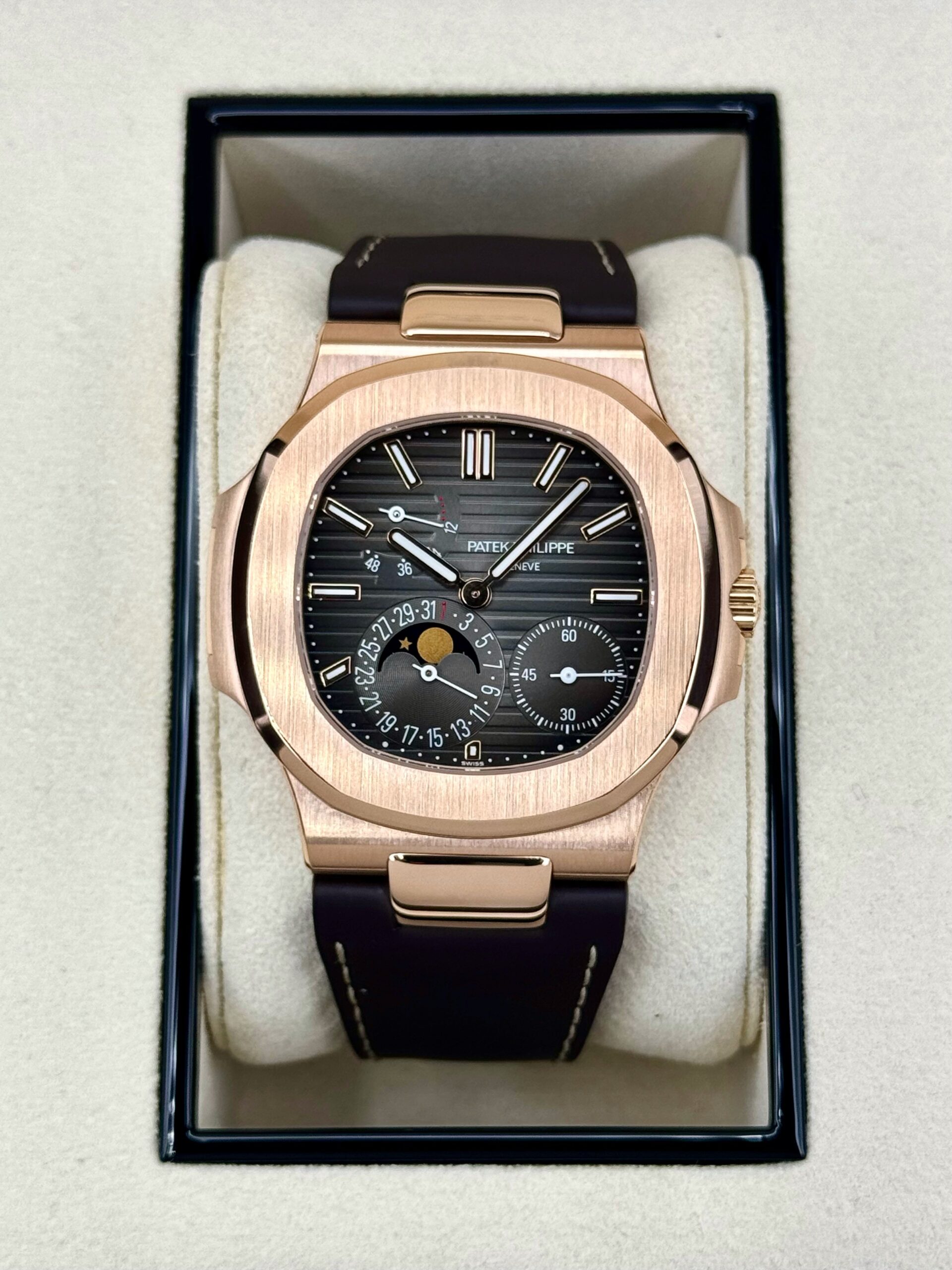 IMG_0027.jpg 2019 Patek Philippe Nautilus 40mm 5712R Rose Gold Brown Dial