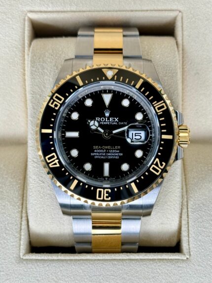 Rolex Sea-Dweller 43mm 126603 Two-Tone Black Dial (Unworn)