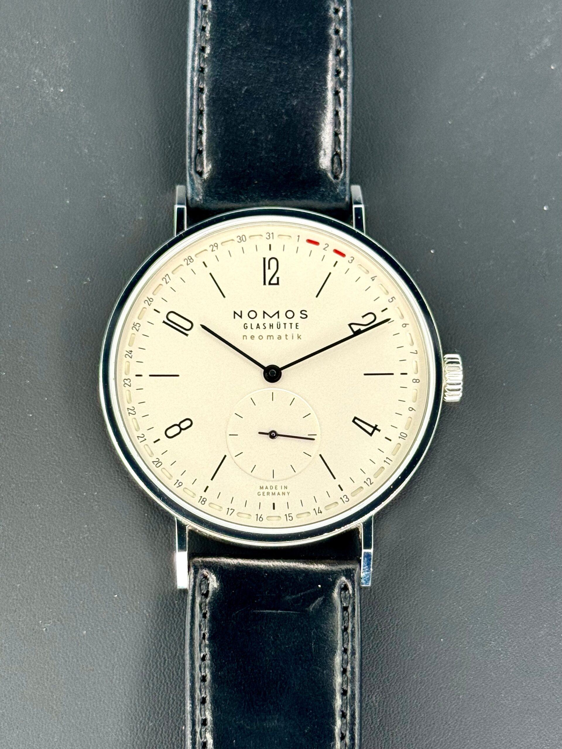 IMG_2148.jpg 2023 Nomos Tangente Neomatik 41 Update Stainless Steel White Dial