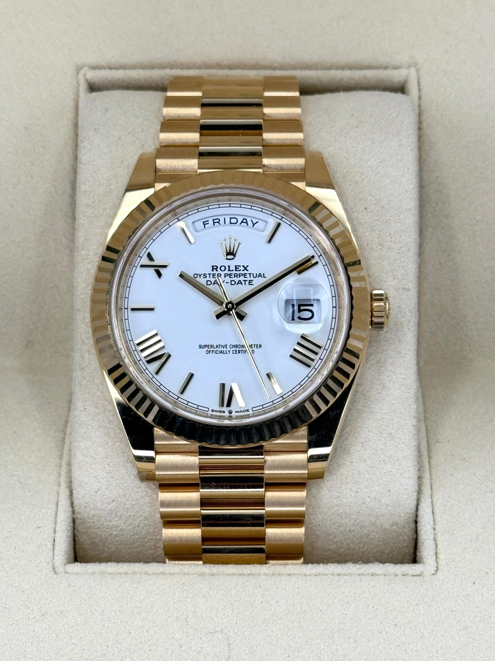 IMG_2805_738ed38d-d466-4619-9687-e555f323619a.jpg 2024 Rolex Day-Date 40mm 228238 Presidential White Dial (Unworn)