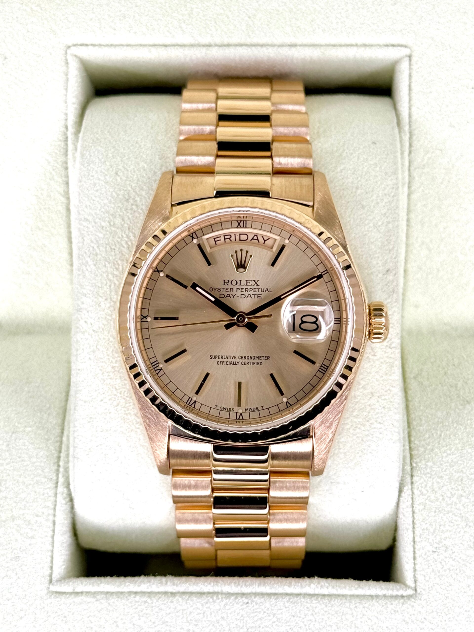 IMG_4067.jpg 1985 Rolex Day-Date 36mm 18038 Presidential Champagne Dial