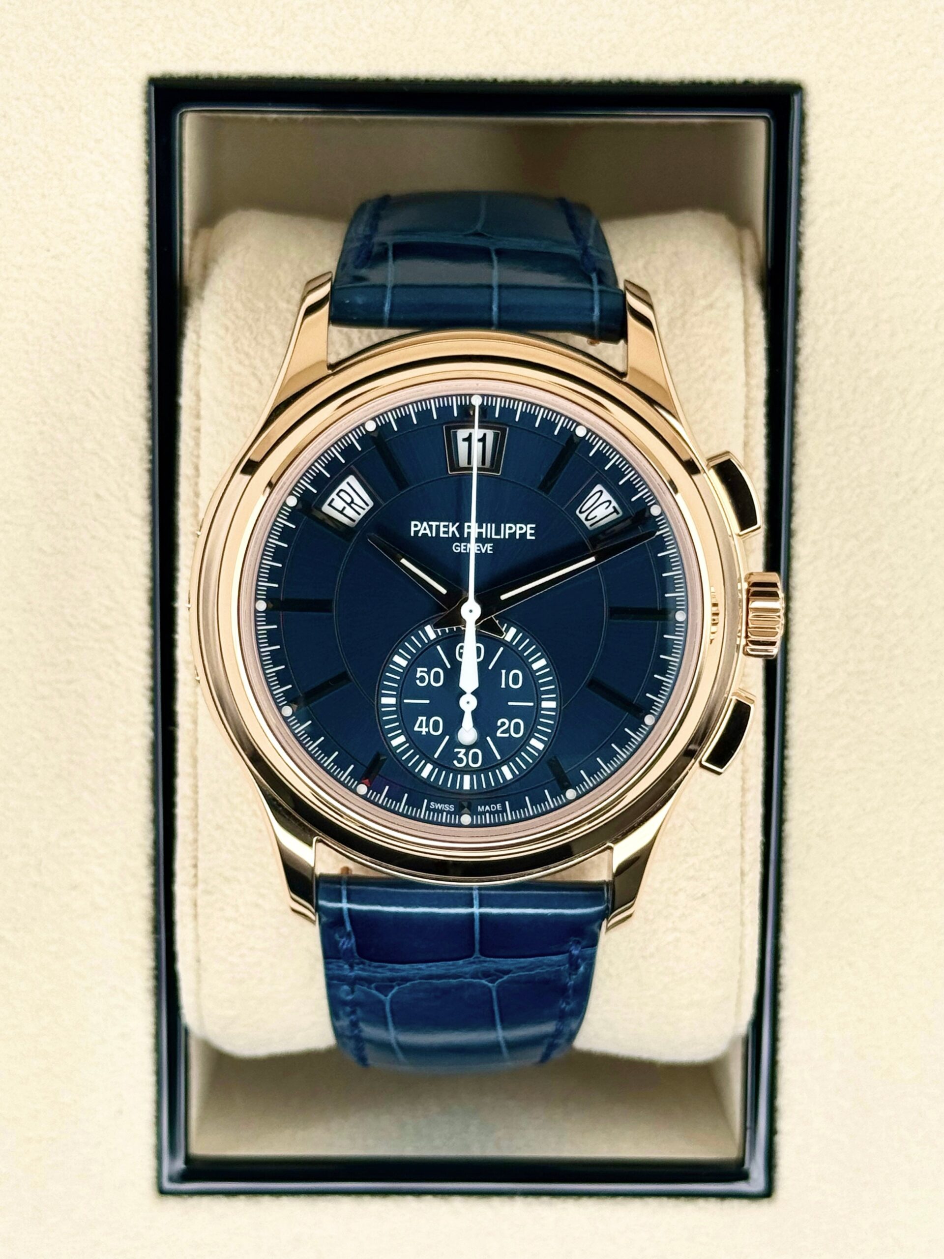IMG_4080_fcc14fed-c7c6-43c8-80b0-a79a45abf602.jpg 2023 Patek Philippe 5905R Flyback Chronograph Annual Calendar Blue Dial (Unworn)