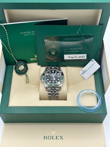 2023 Rolex GMT Master-II "Sprite" 40mm 126720VTNR Jubilee