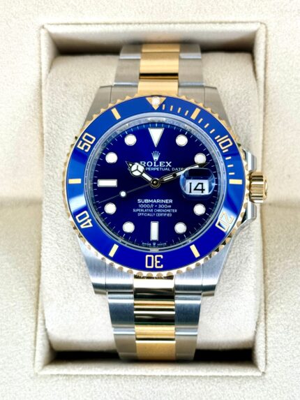2024 Rolex Submariner "Bluesy" 41mm 126613LB Two-Tone Blue Dial (Unworn)