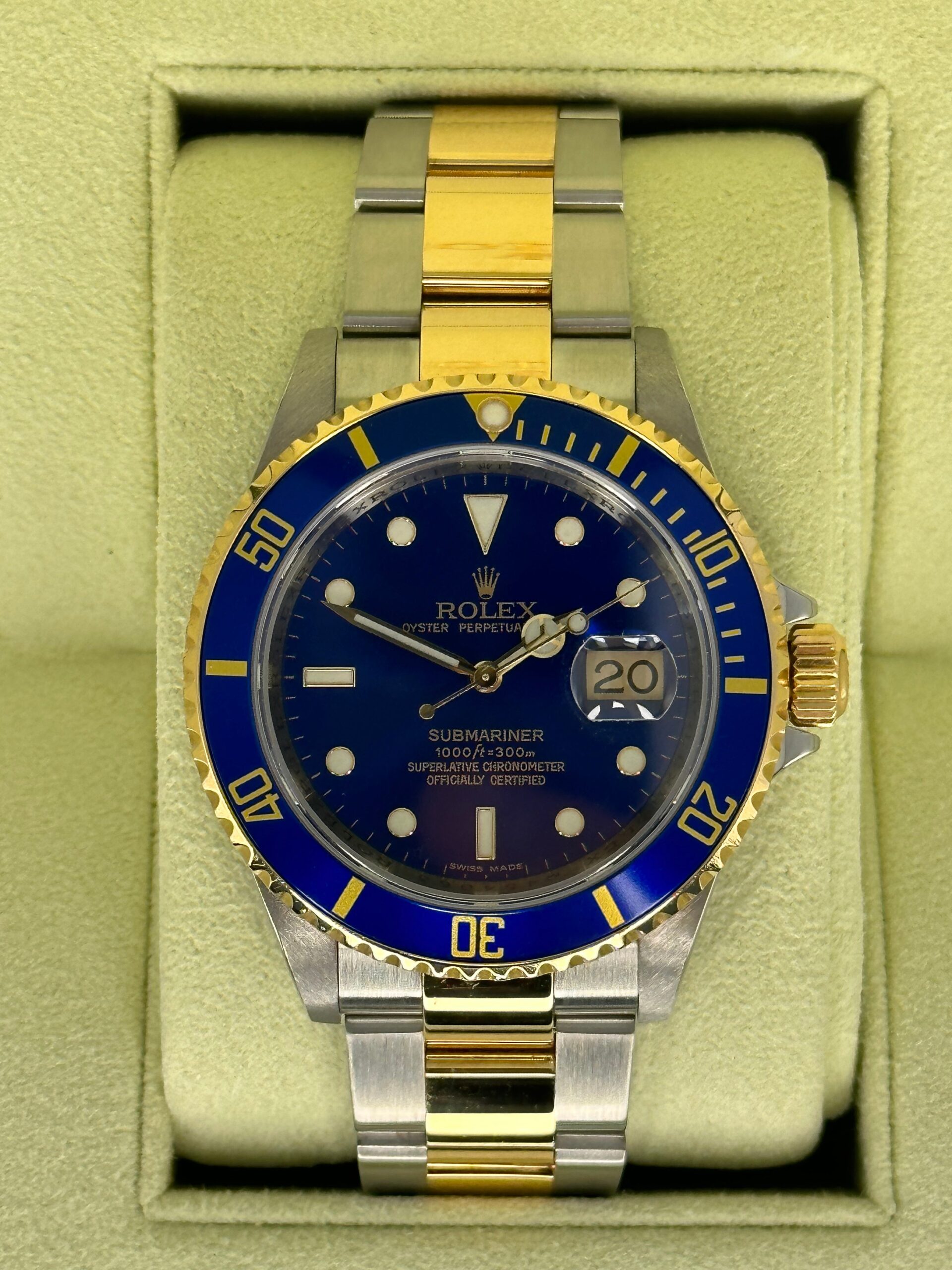 IMG_6071.jpg 2008 Rolex Submariner "Bluesy" 40mm 16613 Two-Tone Blue Dial