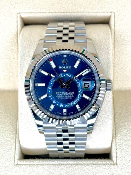 2024 Rolex Sky-Dweller 42mm 326934 Jubilee Blue Dial (Unworn)