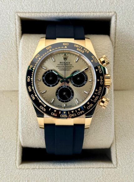 2024 Rolex Daytona 40mm 126518LN Oysterflex Champagne Dial (Unworn)